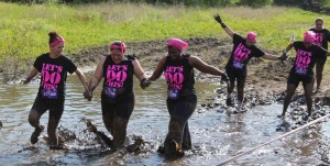 Walking in the mud