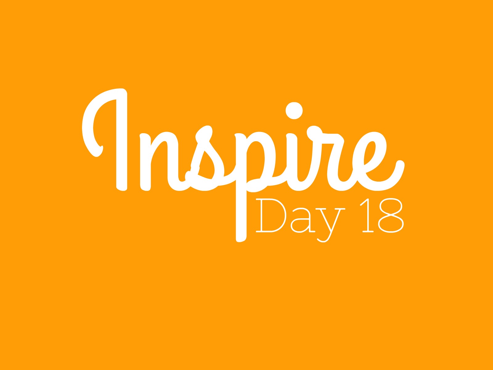 Inspire! Day 18- Jamie Kay graphic