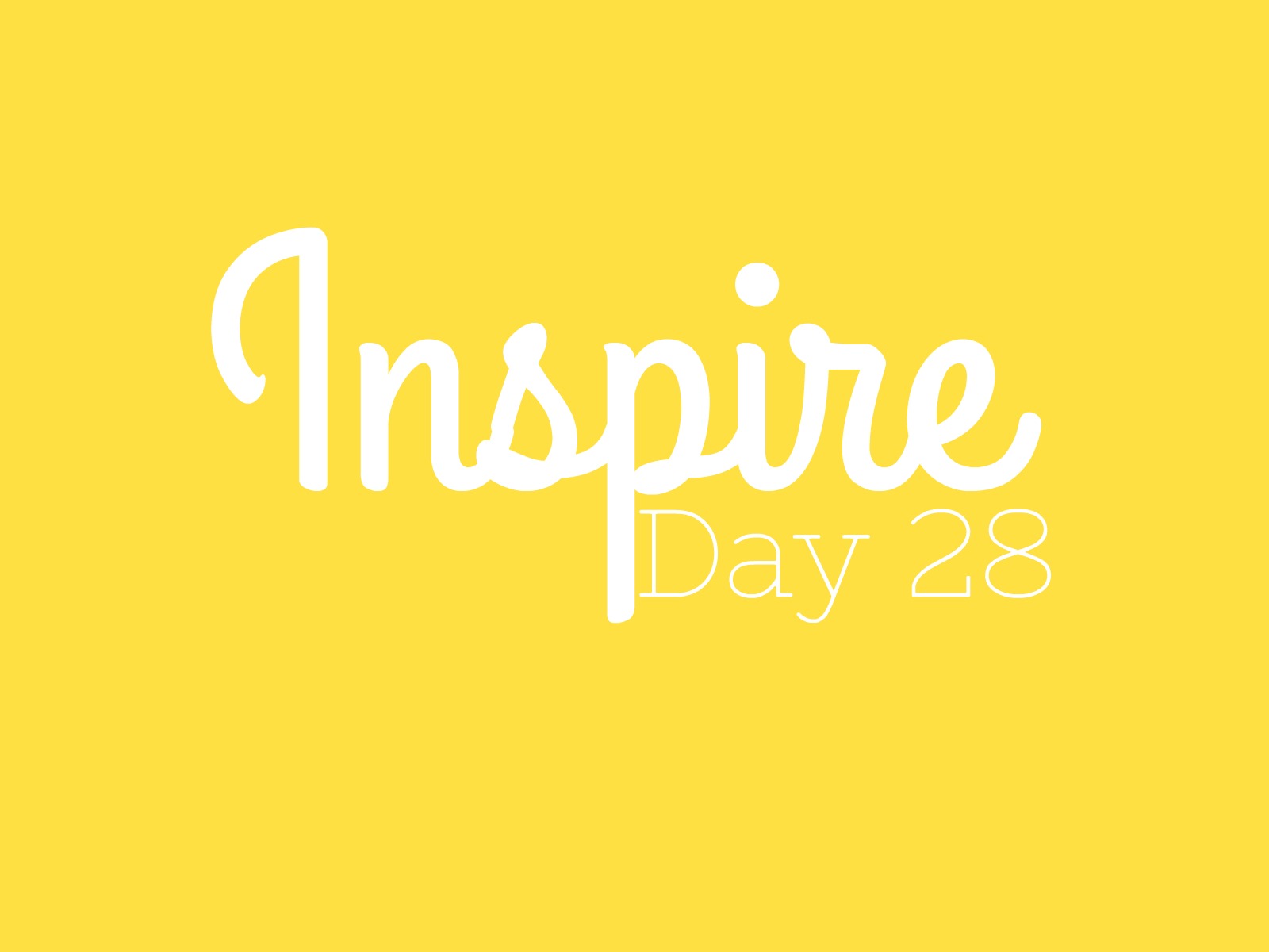 Inspire! Day 28- Jessy graphic